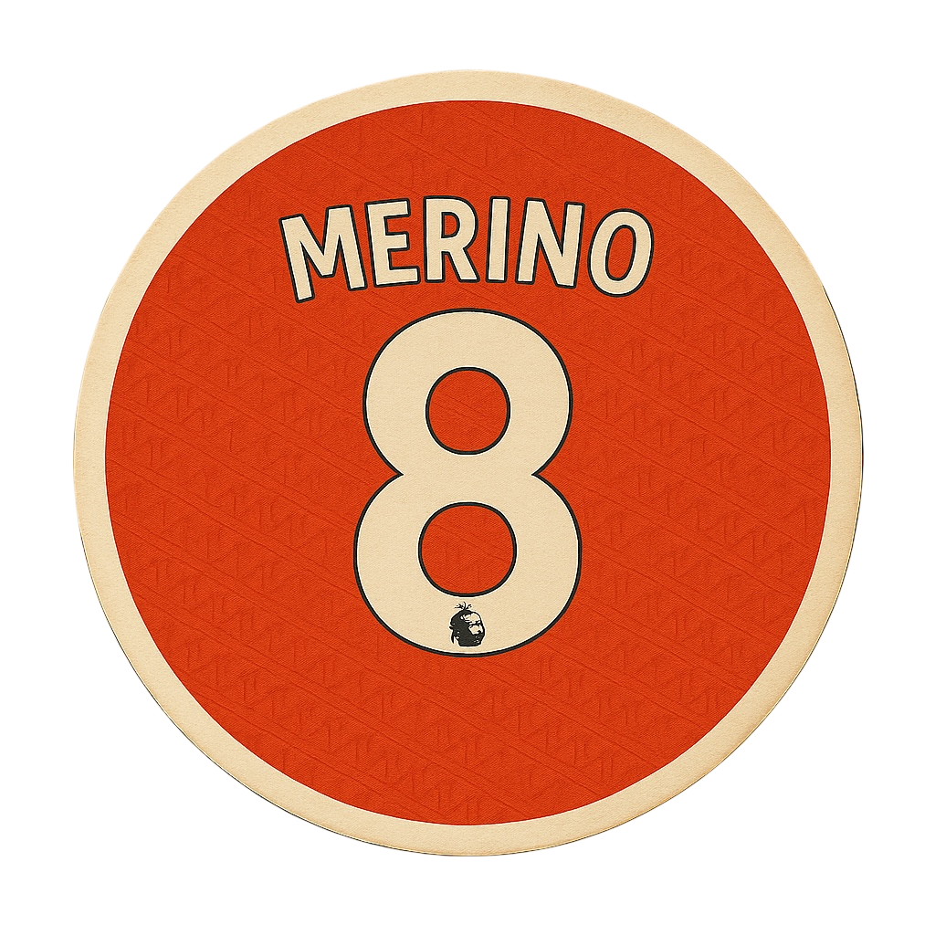 2025-26 Home kit Arsenal Beers Mats