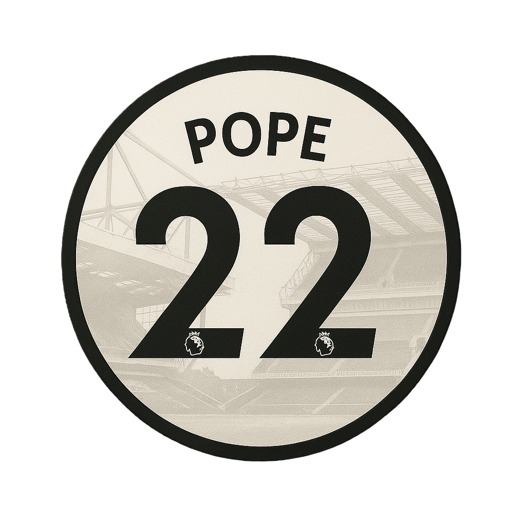 2025-26 Home kit Newcastle Beers Mats