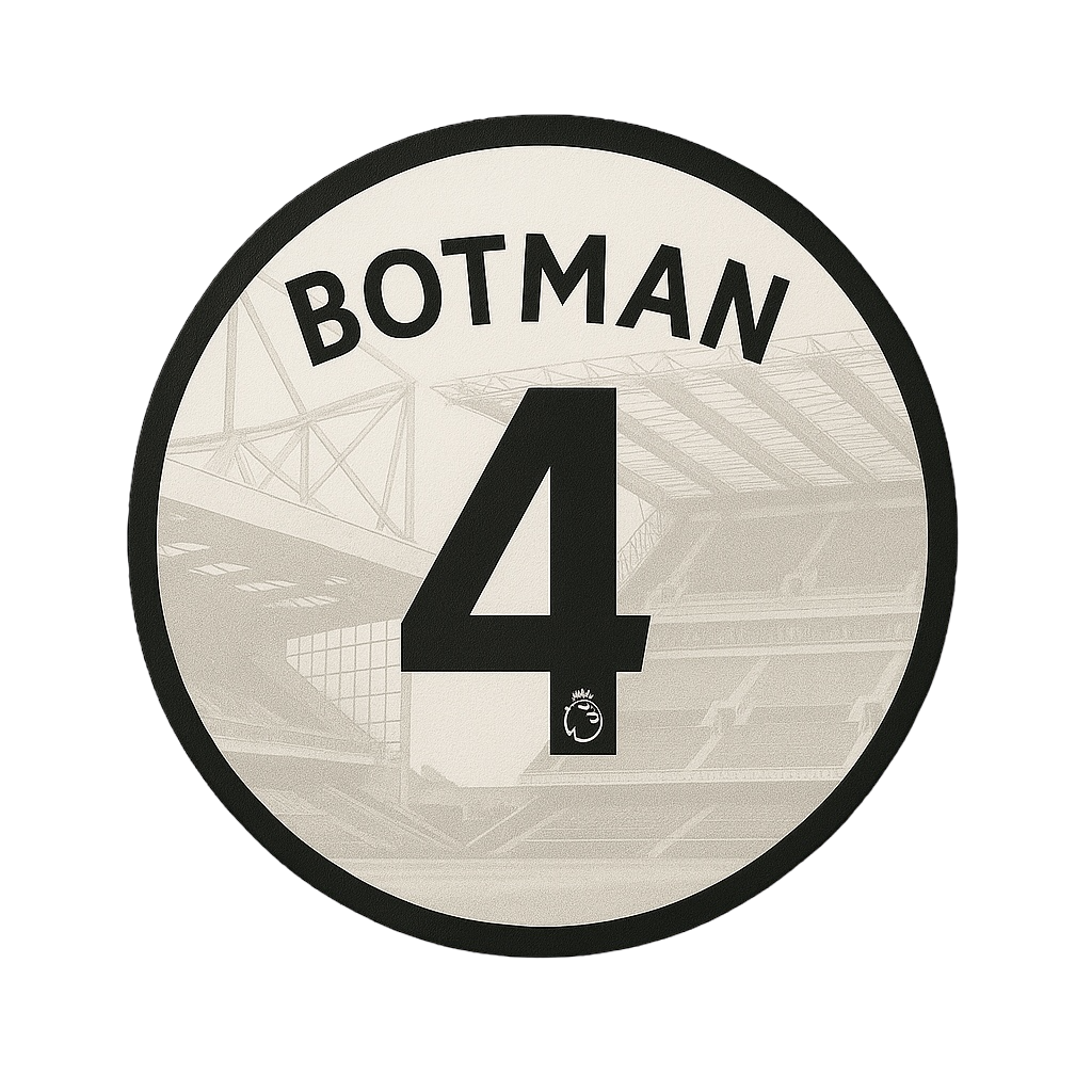 2025-26 Home kit Newcastle Beers Mats